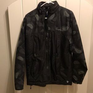 Black winter coat